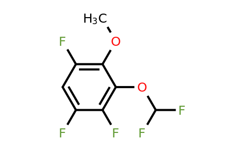 1803791-99-2 | 2-Difluoromethoxy-3,4,6-trifluoroanisole