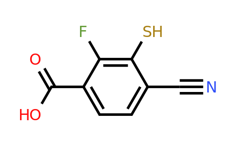 1803792-02-0 | 4-Cyano-2-fluoro-3-mercaptobenzoic acid