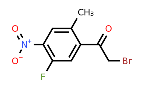 1803792-10-0 | 5'-Fluoro-2'-methyl-4'-nitrophenacyl bromide