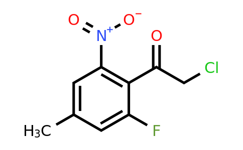 1803792-17-7 | 2'-Fluoro-4'-methyl-6'-nitrophenacyl chloride