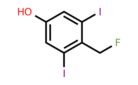 1803792-43-9 | 3,5-Diiodo-4-(fluoromethyl)phenol