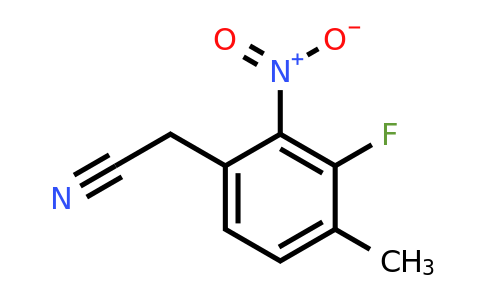1803792-73-5 | 3-Fluoro-4-methyl-2-nitrophenylacetonitrile