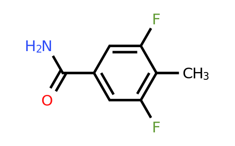 1803792-75-7 | 3,5-Difluoro-4-methylbenzamide