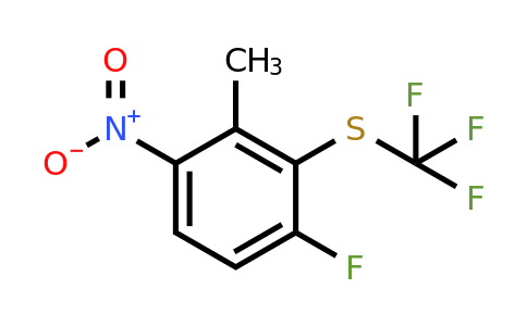 1803793-76-1 | 3-Fluoro-6-nitro-2-(trifluoromethylthio)toluene