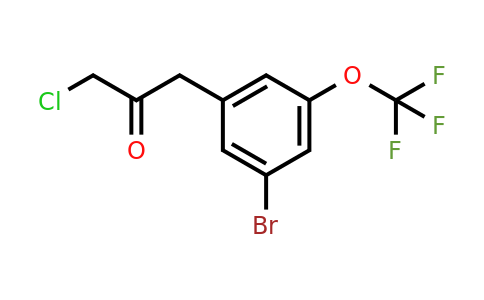 1803797-60-5 | 1-(3-Bromo-5-(trifluoromethoxy)phenyl)-3-chloropropan-2-one