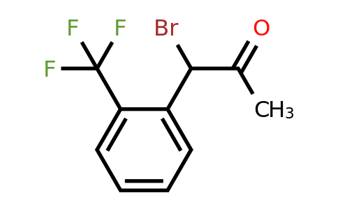 1803797-65-0 | 1-Bromo-1-(2-(trifluoromethyl)phenyl)propan-2-one