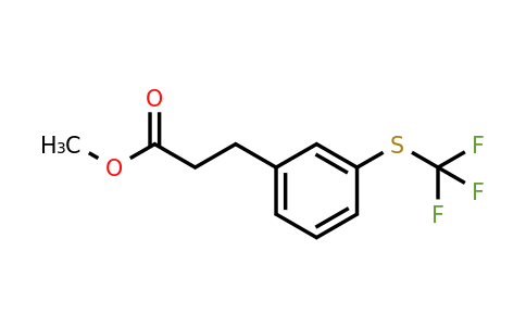 1803797-73-0 | Methyl (3-(trifluoromethylthio)phenyl)propanoate