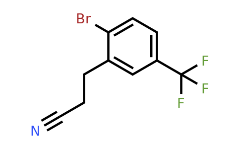 1803797-75-2 | 3-(2-Bromo-5-(trifluoromethyl)phenyl)propanenitrile