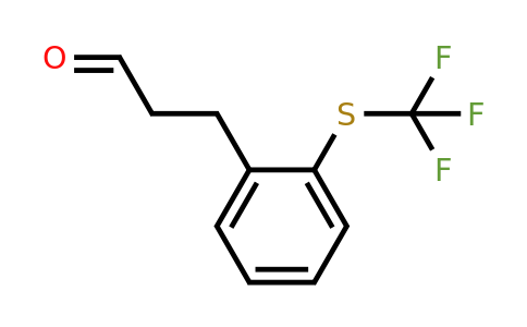 1803797-82-1 | (2-(Trifluoromethylthio)phenyl)propanal