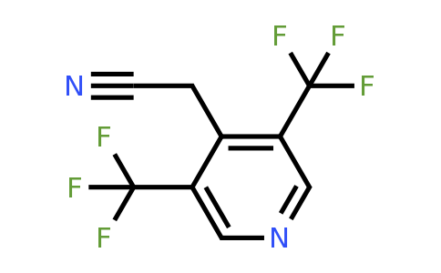 3,5-Bis(trifluoromethyl)pyridine-4-acetonitrile