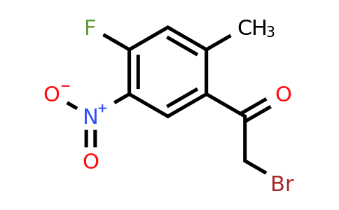 1803798-95-9 | 4'-Fluoro-2'-methyl-5'-nitrophenacyl bromide