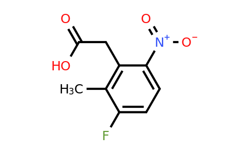 1803799-12-3 | 3-Fluoro-2-methyl-6-nitrophenylacetic acid