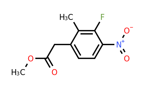 1803799-23-6 | Methyl 3-fluoro-2-methyl-4-nitrophenylacetate