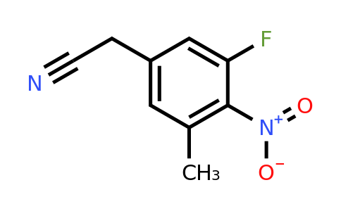 1803799-48-5 | 3-Fluoro-5-methyl-4-nitrophenylacetonitrile