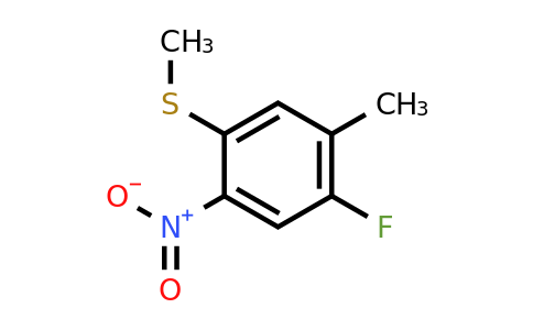 1803800-00-1 | 4-Fluoro-5-methyl-2-nitrothioanisole