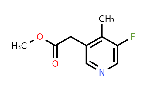 1803800-24-9 | Methyl 3-fluoro-4-methylpyridine-5-acetate