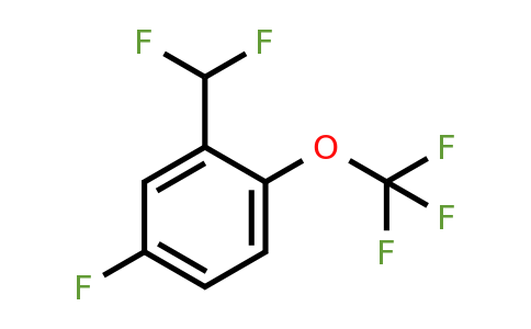 1803800-92-1 | 5-Fluoro-2-(trifluoromethoxy)benzodifluoride
