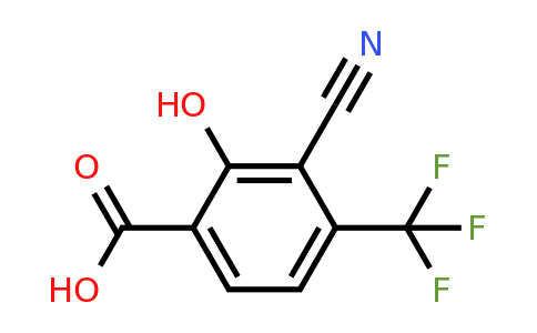 1803801-49-1 | 3-Cyano-2-hydroxy-4-(trifluoromethyl)benzoic acid