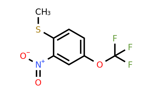 1803801-64-0 | 2-Nitro-4-(trifluoromethoxy)thioanisole