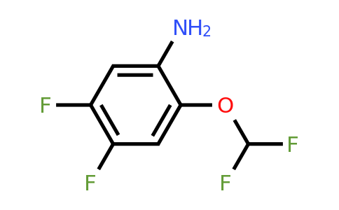 1803802-74-5 | 4,5-Difluoro-2-(difluoromethoxy)aniline