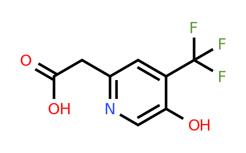 5-Hydroxy-4-(trifluoromethyl)pyridine-2-acetic acid