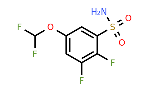 1803802-91-6 | 2,3-Difluoro-5-(difluoromethoxy)benzenesulfonamide