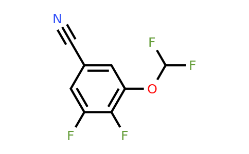 1803803-31-7 | 3,4-Difluoro-5-(difluoromethoxy)benzonitrile