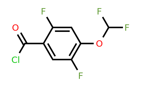 1803803-42-0 | 2,5-Difluoro-4-(difluoromethoxy)benzoylchloride