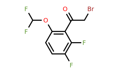 1803803-75-9 | 2',3'-Difluoro-6'-(difluoromethoxy)phenacyl bromide