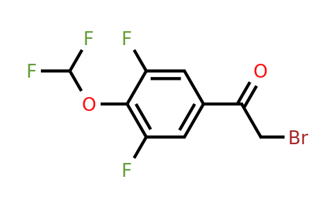 1803803-80-6 | 3',5'-Difluoro-4'-(difluoromethoxy)phenacyl bromide
