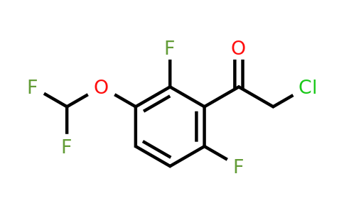 1803803-84-0 | 2',6'-Difluoro-3'-(difluoromethoxy)phenacyl chloride