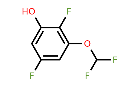 1803803-89-5 | 2,5-Difluoro-3-(difluoromethoxy)phenol
