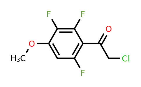 1803804-00-3 | 4'-Methoxy-2',3',6'-trifluorophenacyl chloride