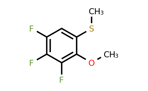 1803804-03-6 | 2-Methoxy-3,4,5-trifluorothioanisole