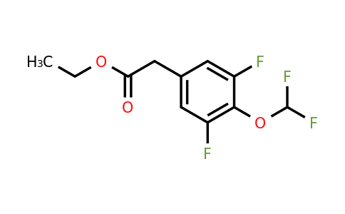 1803804-04-7 | Ethyl 3,5-difluoro-4-(difluoromethoxy)phenylacetate