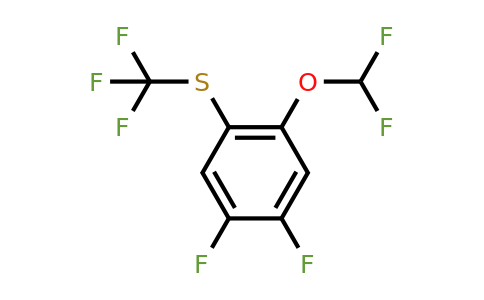 1803804-28-5 | 1,2-Difluoro-4-difluoromethoxy-5-(trifluoromethylthio)benzene