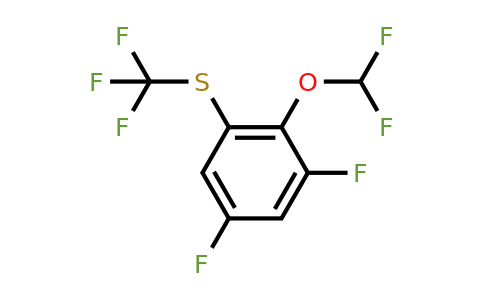 1803804-32-1 | 1,5-Difluoro-2-difluoromethoxy-3-(trifluoromethylthio)benzene