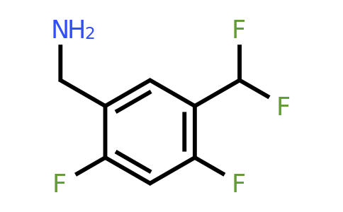 1803804-48-9 | 2,4-Difluoro-5-(difluoromethyl)benzylamine