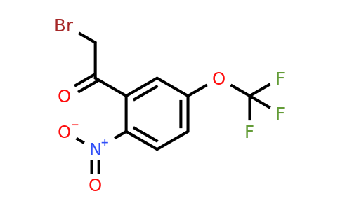 1803804-50-3 | 2'-Nitro-5'-(trifluoromethoxy)phenacyl bromide