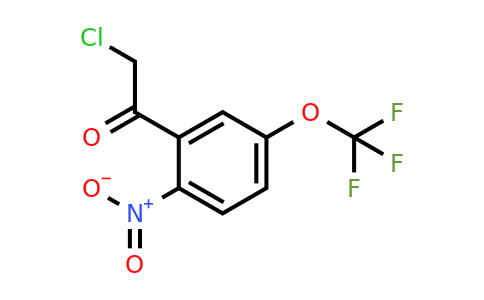 1803804-53-6 | 2'-Nitro-5'-(trifluoromethoxy)phenacyl chloride