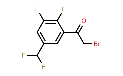 1803804-54-7 | 2',3'-Difluoro-5'-(difluoromethyl)phenacyl bromide