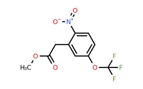 1803804-61-6 | Methyl 2-nitro-5-(trifluoromethoxy)phenylacetate