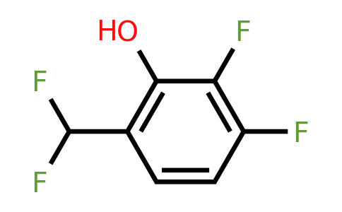 1803804-71-8 | 2,3-Difluoro-6-(difluoromethyl)phenol