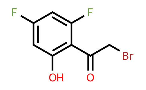 1803804-80-9 | 2',4'-Difluoro-6'-hydroxyphenacyl bromide