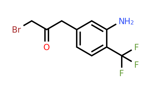 1803805-31-3 | 1-(3-Amino-4-(trifluoromethyl)phenyl)-3-bromopropan-2-one