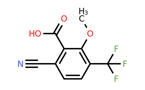 1803806-02-1 | 6-Cyano-2-methoxy-3-(trifluoromethyl)benzoic acid