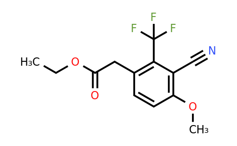 1803806-23-6 | Ethyl 3-cyano-4-methoxy-2-(trifluoromethyl)phenylacetate