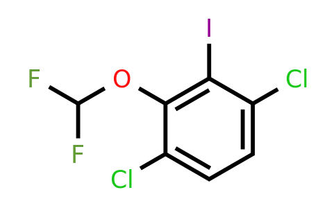 1803806-56-5 | 1,4-Dichloro-2-difluoromethoxy-3-iodobenzene