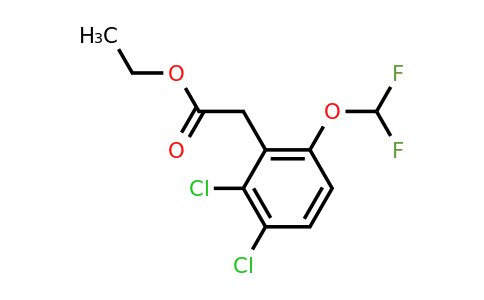 1803806-65-6 | Ethyl 2,3-dichloro-6-(difluoromethoxy)phenylacetate