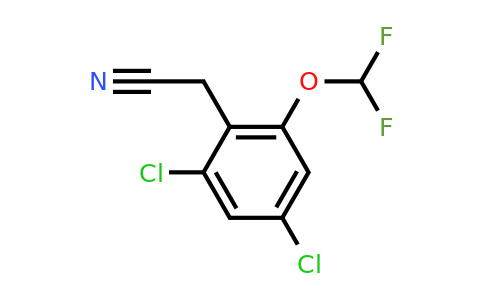 1803806-70-3 | 2,4-Dichloro-6-(difluoromethoxy)phenylacetonitrile